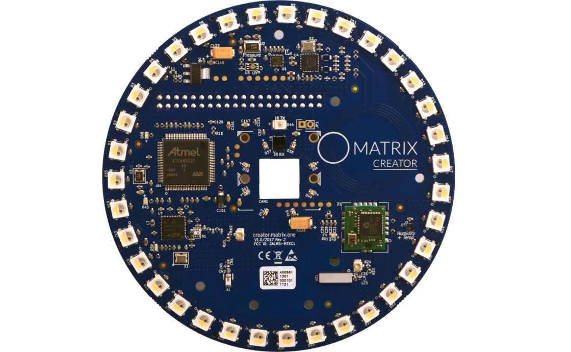 Модуль 3. Creator Matrix. Плата разработчика. Matrix creator IOT. Matrix Voice Call.